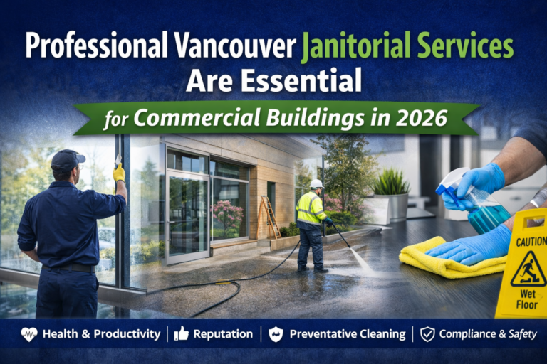 Why Professional Vancouver Janitorial Services Are Essential for Commercial Buildings in 2026